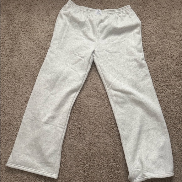 Parke Pants - Cozy Light Gray Women's Sweatpants